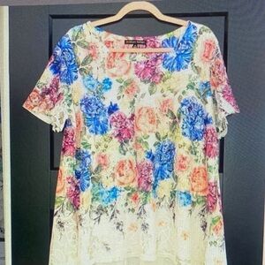 Floral Print Women's Top